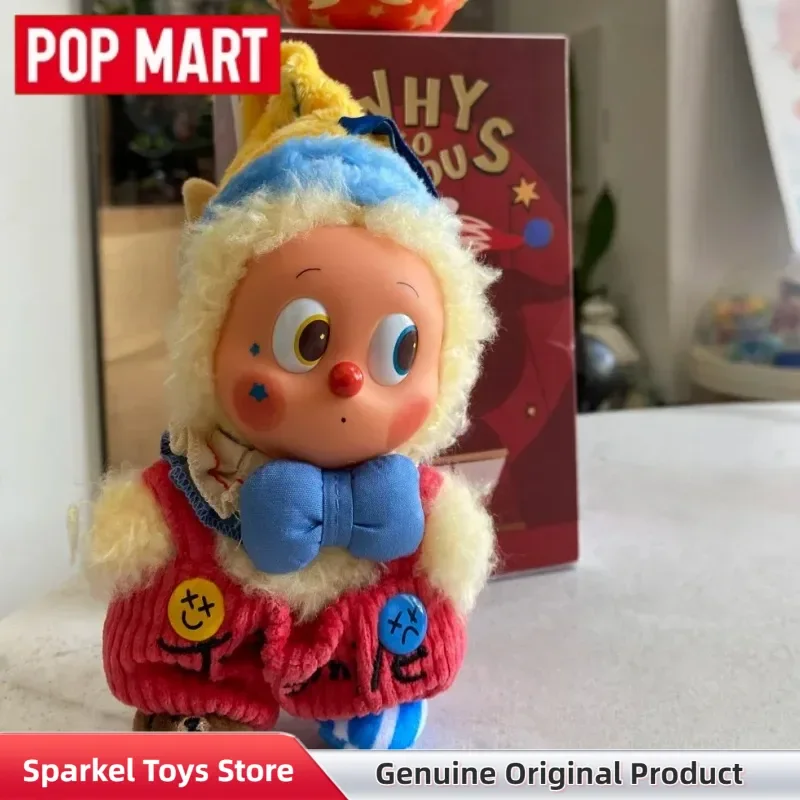 Genuine POPMART Why So Serious Series Blind Box Labubu Dimoo Cute Vinyl Plush Doll Pendant Mystery Box Figure Collect Toys Gifts - view 6