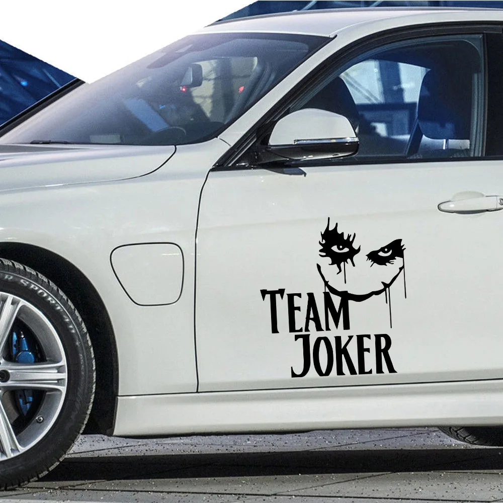 joker,Waterproof and easy-to-install stickers for auto parts, creative decals the whole body