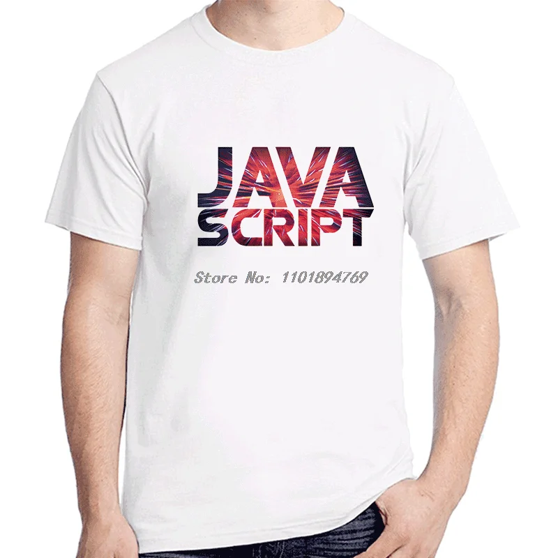 Javascript May The Objet Be With You Funny Graphic T Shirts Cotton Short Sleeve T-Shirts Birthday Gifts T-Shirt Mens Clothes