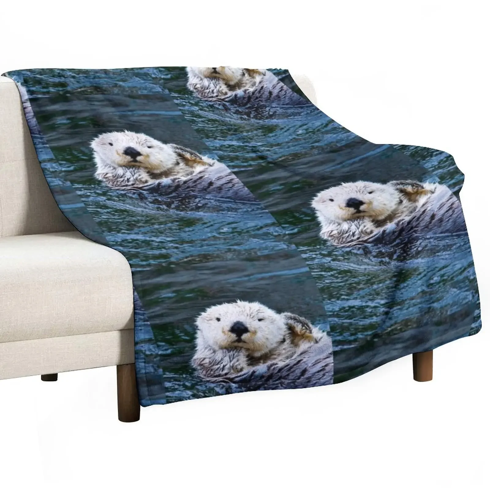 New Otterly blissful Throw Blanket Sleeping Bag heavy to sleep Sofa Luxury Blankets