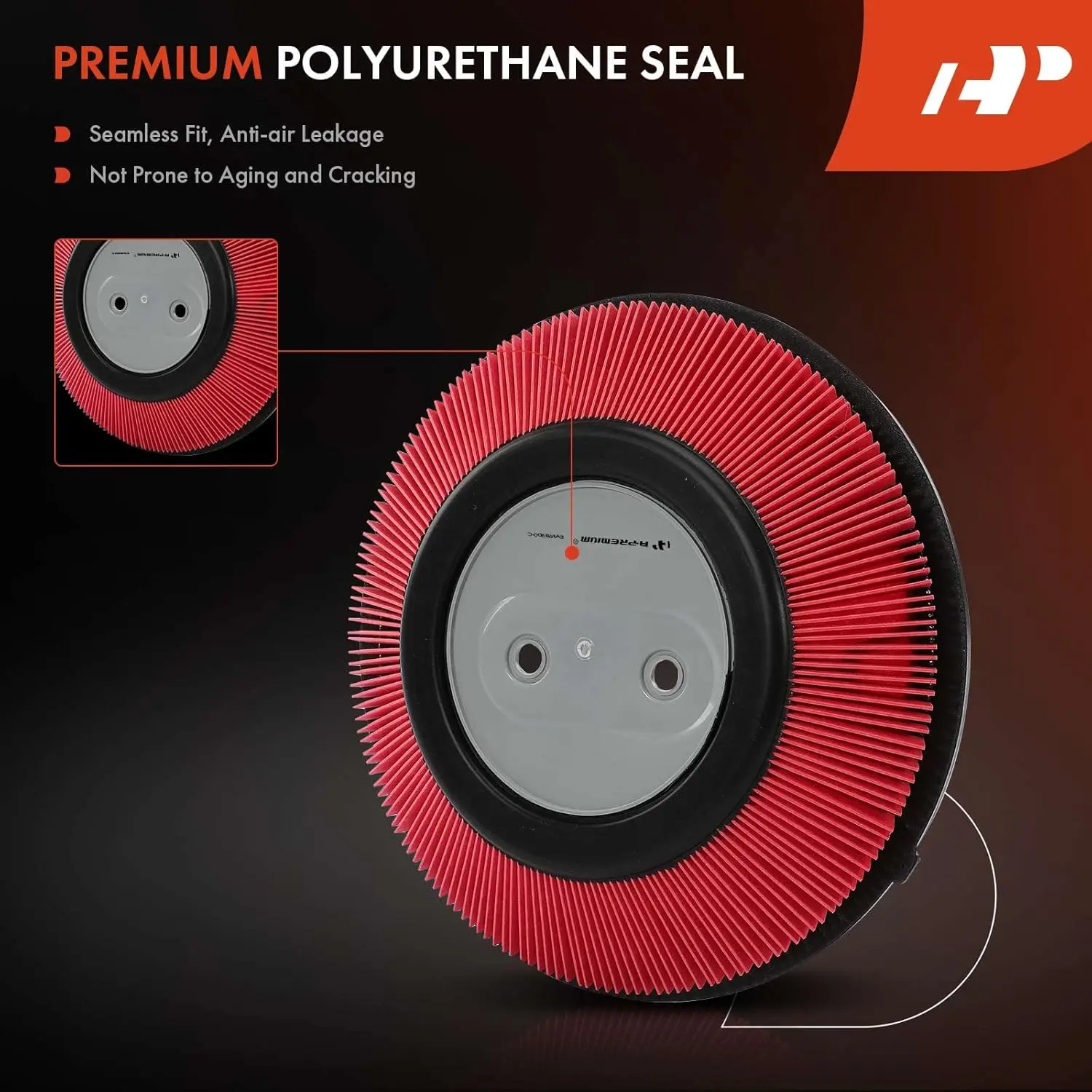 Engine Air Filter Compatible with Nissan D21 Pickup, Frontier, Pickup, Xterra 1990-2004, L4 2.4L, Replace# 16546-86G00