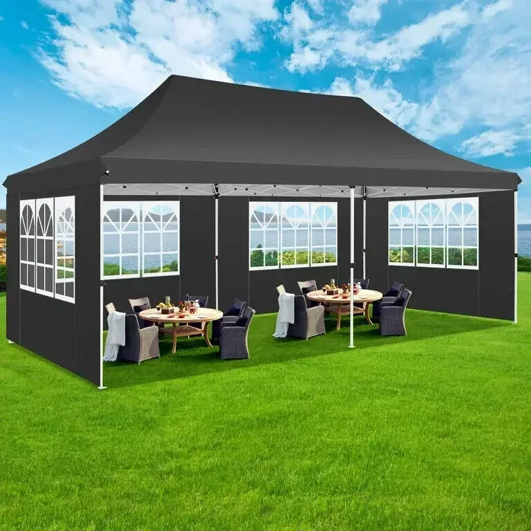 

Canopy 10x20 Heavy Duty EZ Pop Up Party Tent Waterproof Gazebo Outdoor Carport