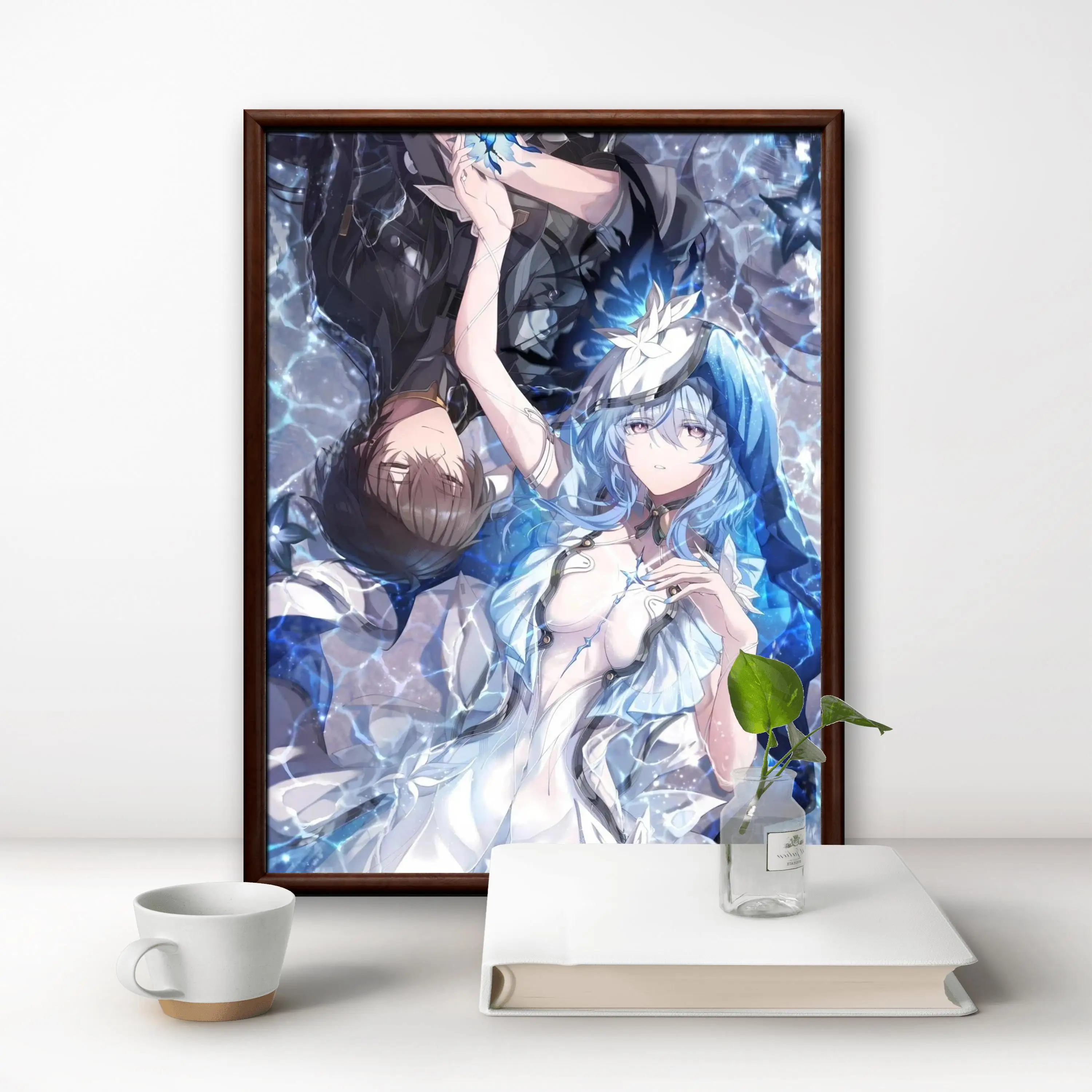 Wuthering Waves Cute Verina Rover ShouAnRen Diamond Painting Art Anime Game Yinlin Baizhi Photo Mosaic Cross Stitch Room Decor