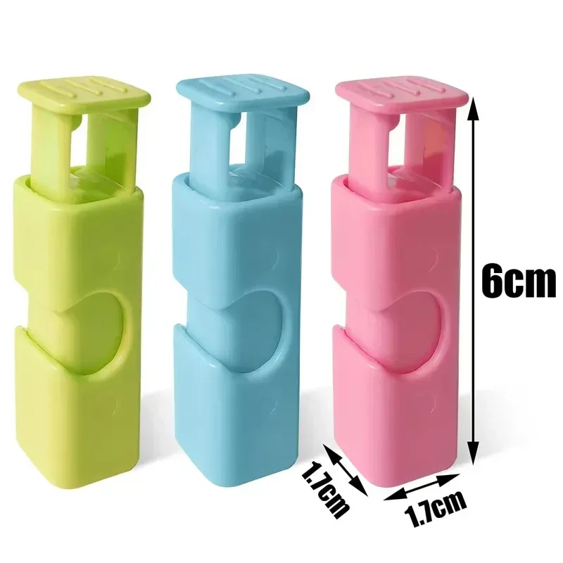 Reusable Food Sealing Clips Plastic Pocket Sealing Clamp Snack Bread Bags Clips Food Fresh-Keeping Spring Sealer Storage Clamps