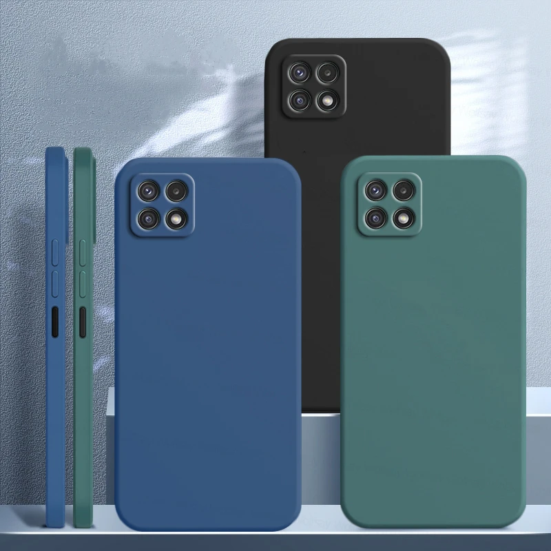 Para Samsung Galaxy A22 5G Funda Samsung Galaxy A22 5G Funda de teléfono de silicona suave a prueba de golpes
