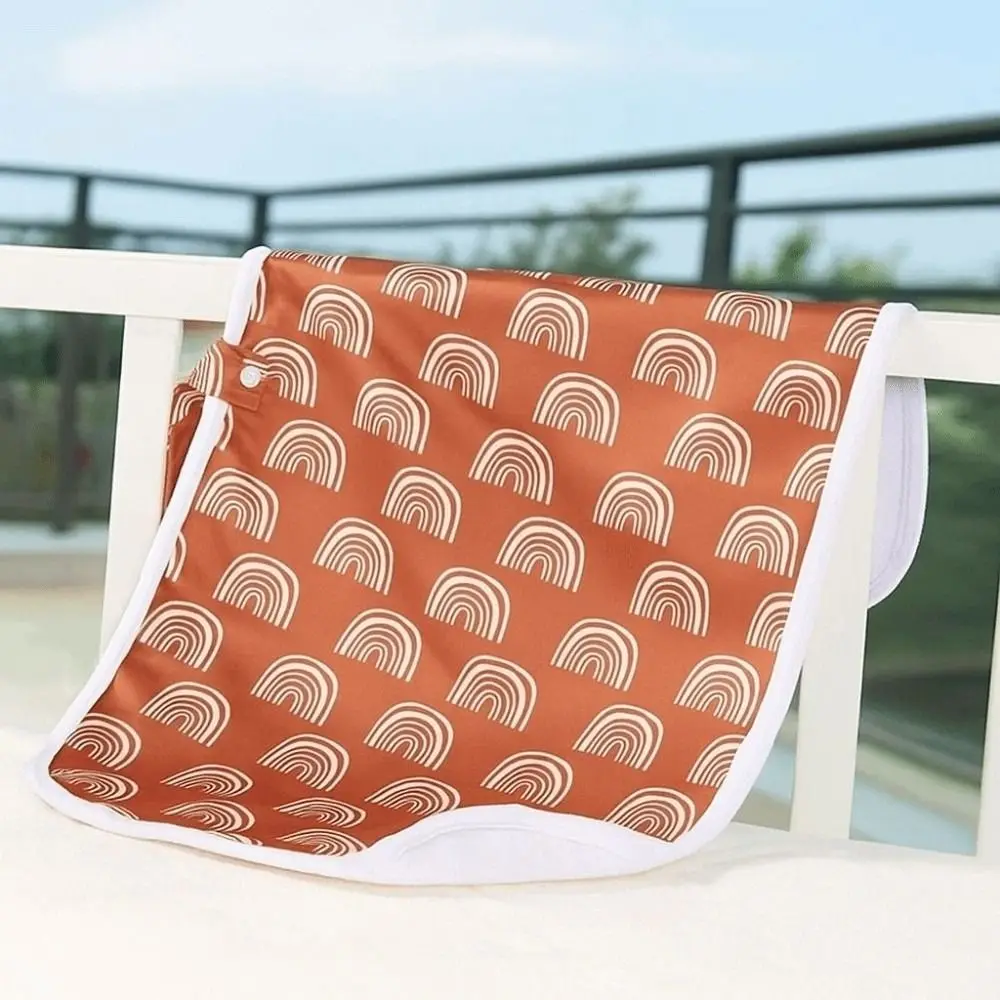 

Foldable Diaper Changing Pad Alpaca Printed Menstrual Anti-dirty Pad Comfortable Detachable Baby Changing Mat Baby Shower Gifts