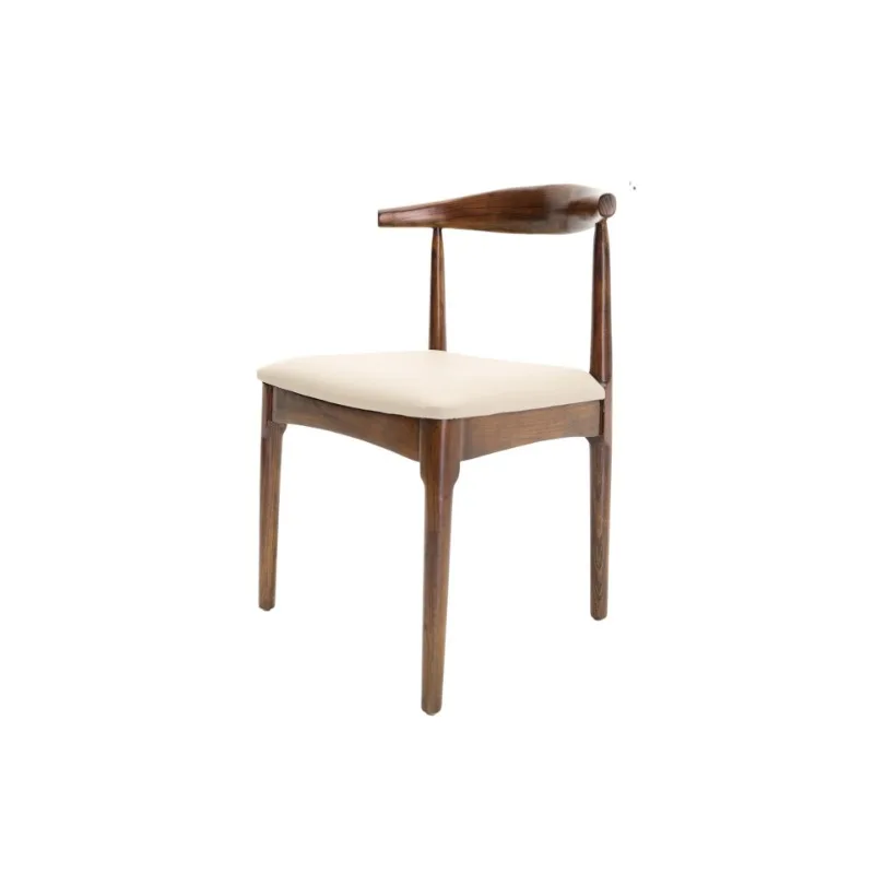 

Solid wood dining chair, modern simple new Chinese back chair