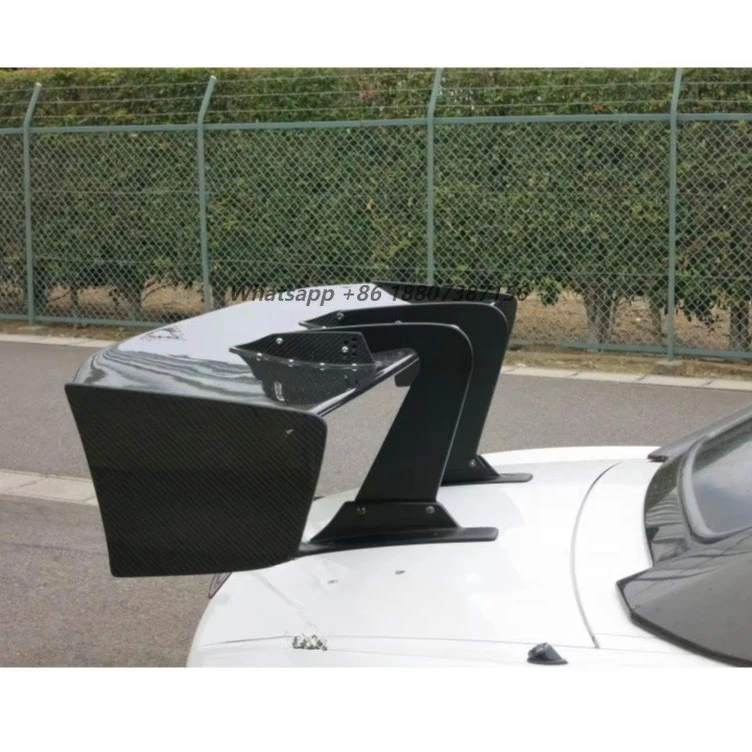 

Carbon Fiber GT Wing Spoiler Universal Fit Carbon OEM Fitment Autoclave Cured OEM ODM Custom Bulk