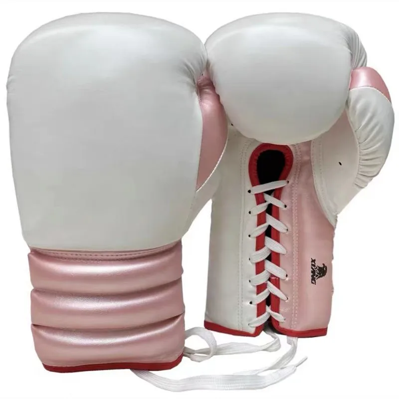 Professional Boxing Glove PU Thickened Tether MMA Sanda Training Glove Adult Muay Thai Fighting Boxing Training Equipment