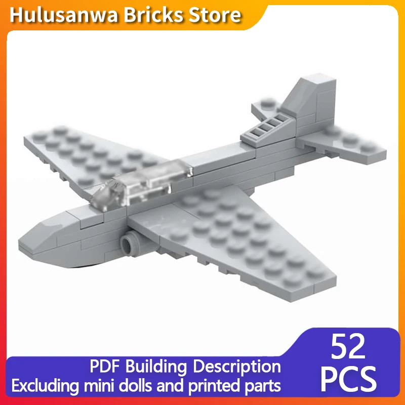 

Модель военного истребителя P-59, конструктор MOC, военная техника, модульные технологичные подарки, набор для сборки, детские игрушки, праздничный подарок