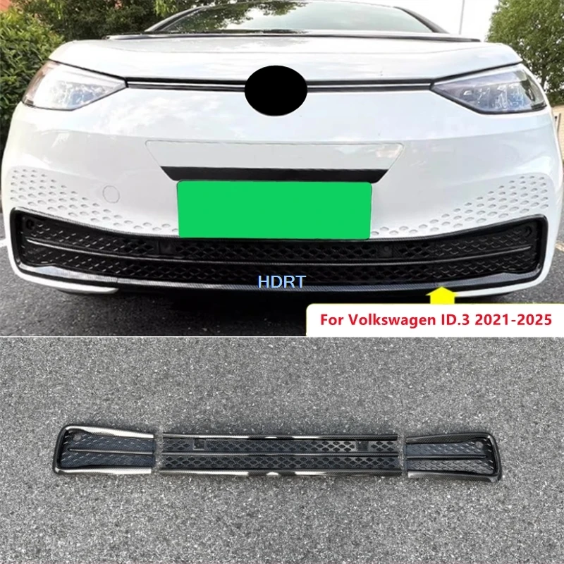 Car Styling Front Water Tank Insect Screen Racing Grills Insert Net Air Inlet Dust Cover For Volkswagen ID.3 ID 3 ID3 2021-2025