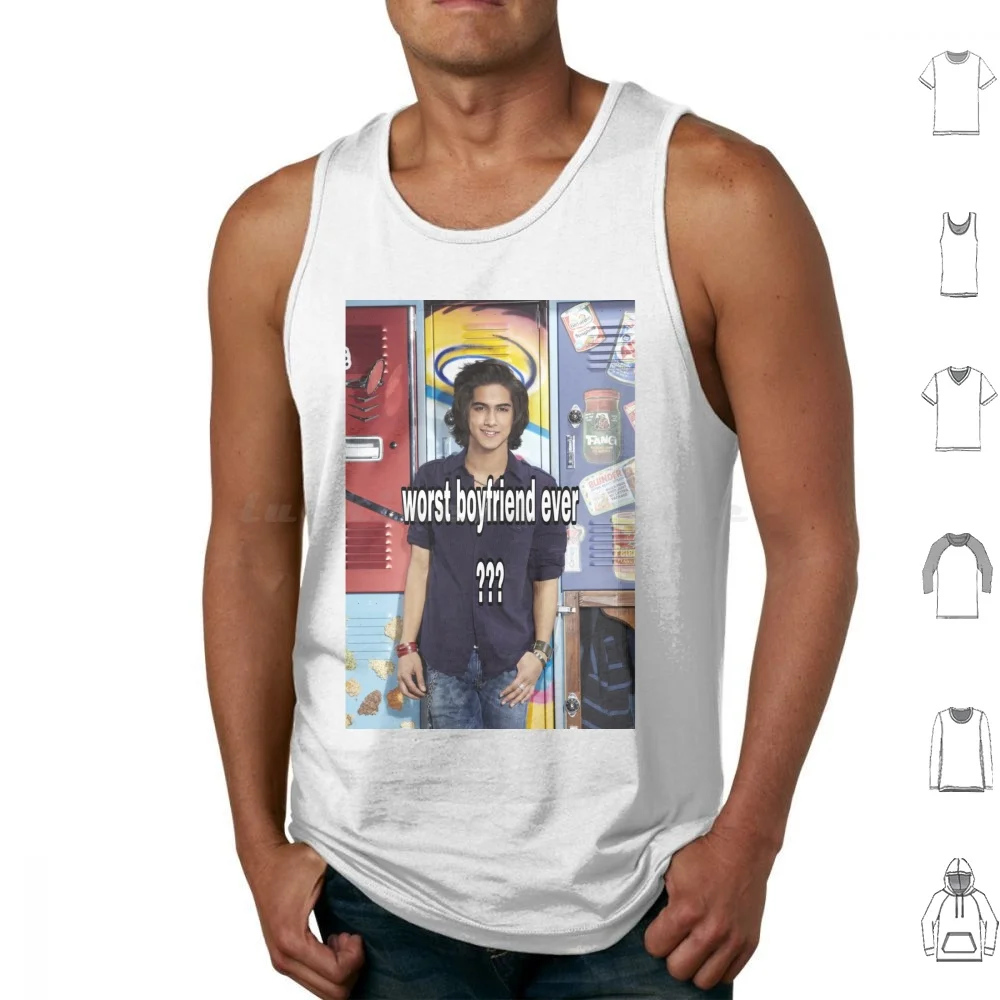 Beck Oliver Camisetas sin mangas Chaleco sin mangas Nick Nickoledeon Beck Oliver Jade West Robbie Rex Sikowitz Trina Vega Tori Andre