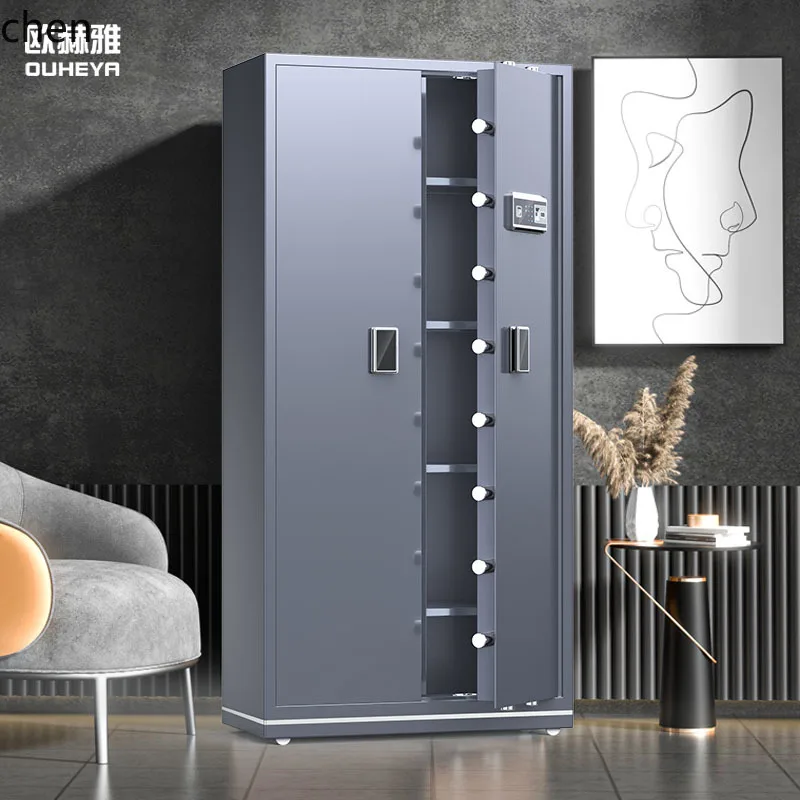 ZMLelectronic security cabinet password lock file super thick office fingerprint lock data filing cabinet