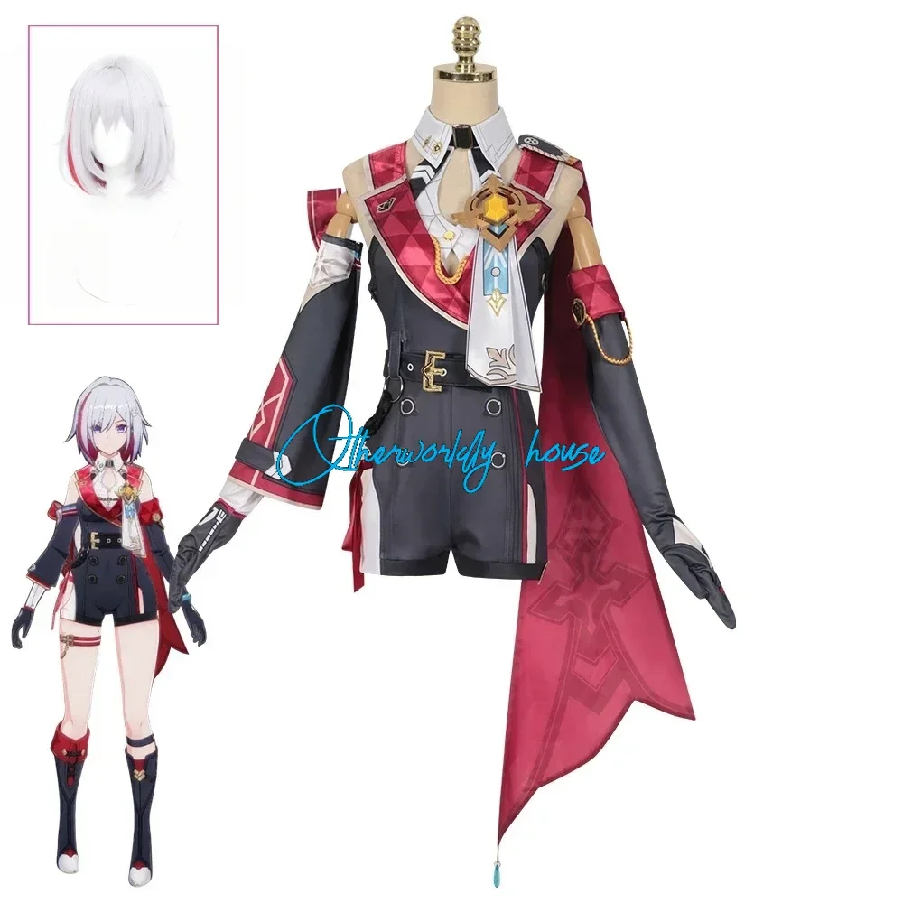 

Game New Role Star Rail Topaz Cosplay Costume Honkai Star Rail Topaz Numby Cosplay Costume and Topaz Numby Cosplay Wig Full set