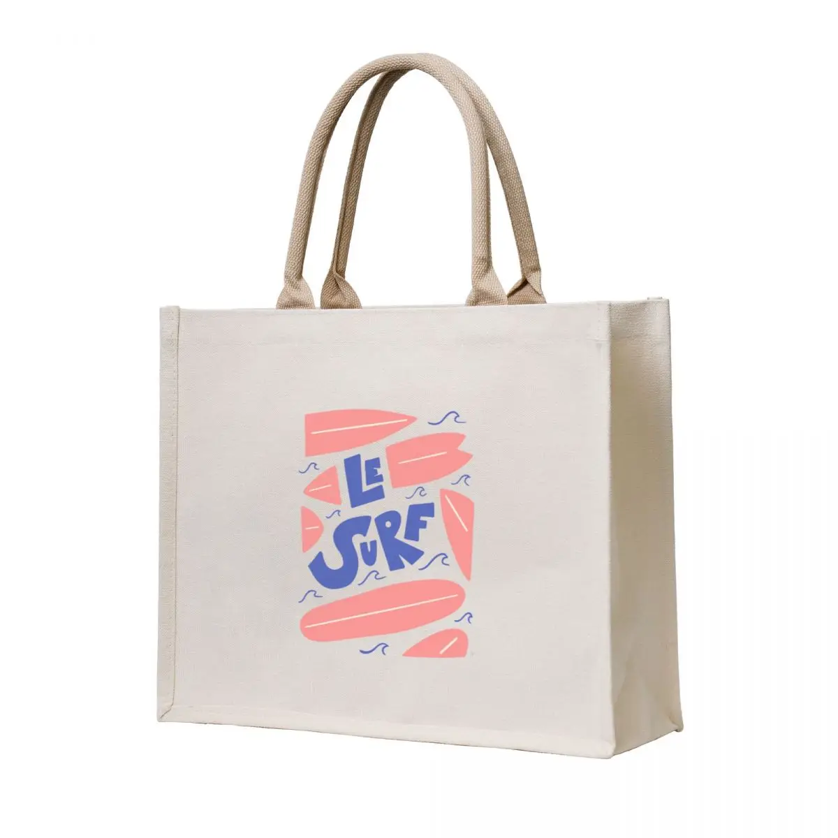 

Le Surf French Tote Bag bag for beach university shopper bag tote bags men