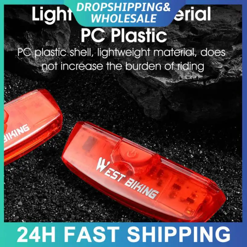 500mah Tail Light Usb Recyclable Charging Light Classic Smart Sensor Lamp Inductive Brake Riding Equipment Vibration Sensor