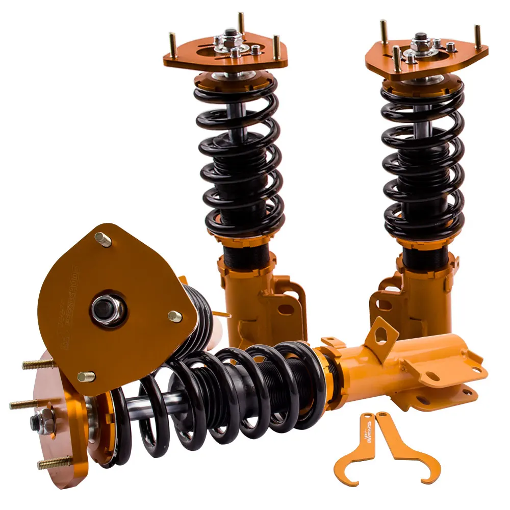 Coilovers Suspension For Toyota Corolla AE90 AE100 AE110 87-02 Adjustable Height Coilover Shock Absorber