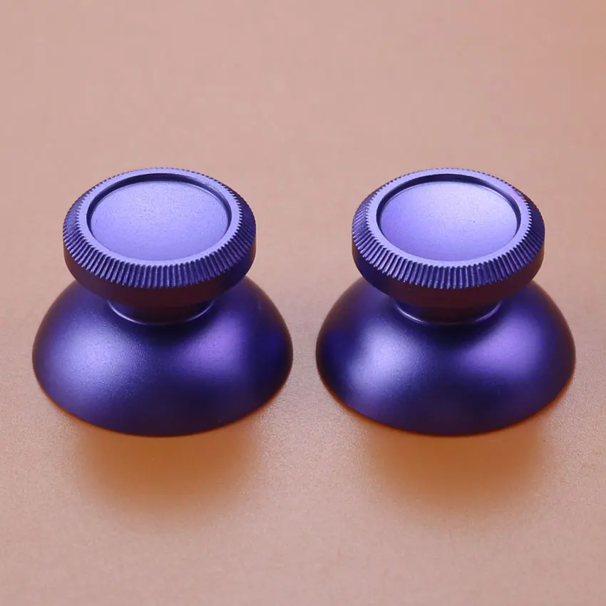 JCD 2PCS Metall Analog Joystick Thumb-Stick Grip Cap Für PS4 Pro Xbox One Slim Serie X S Controller Zubehör