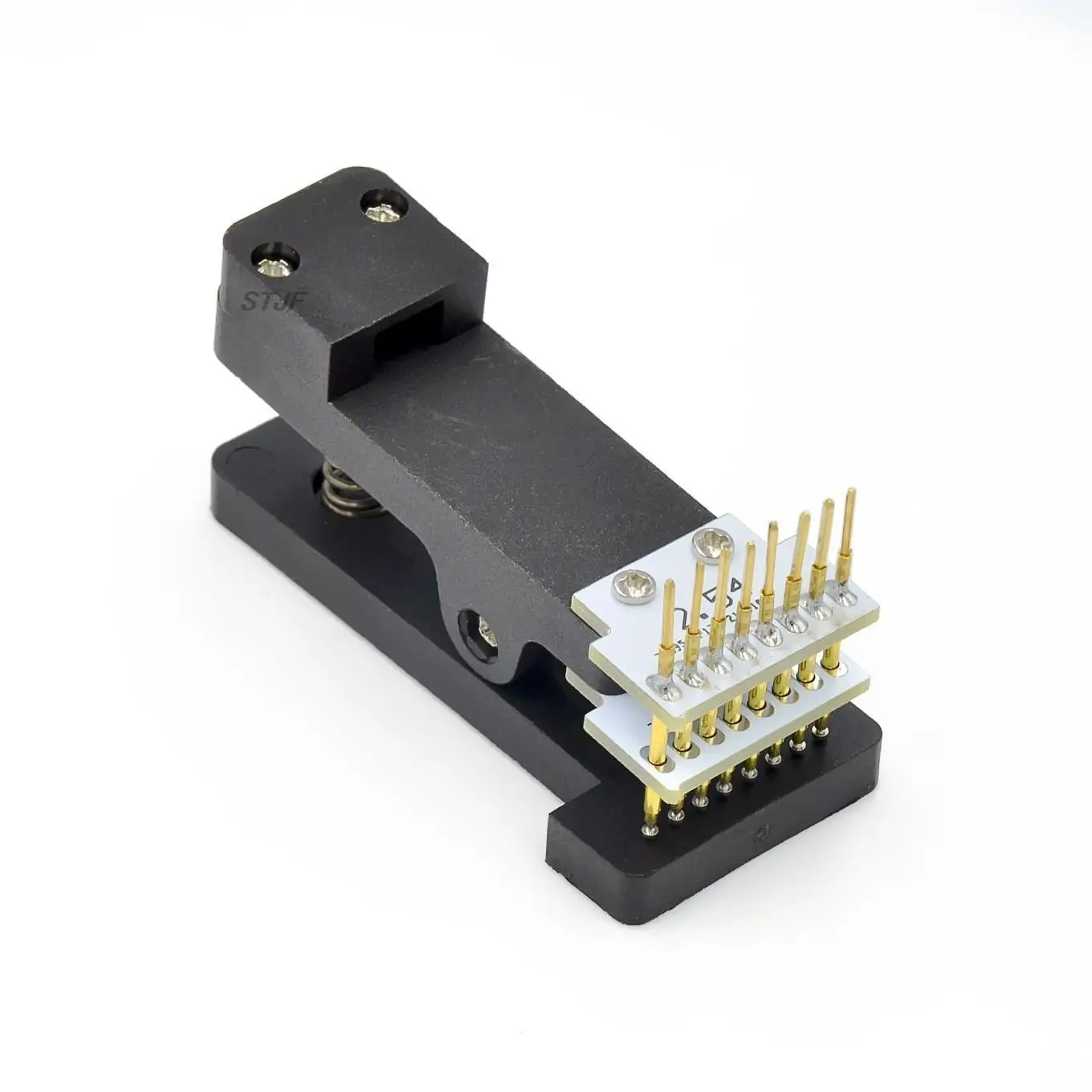 2.54mm spacing Test stand PCB clip Clamp Fixture fixture Probe pogo pin Download Program Burn 3P 4P 5P 6P 7P 8P 9P 10P