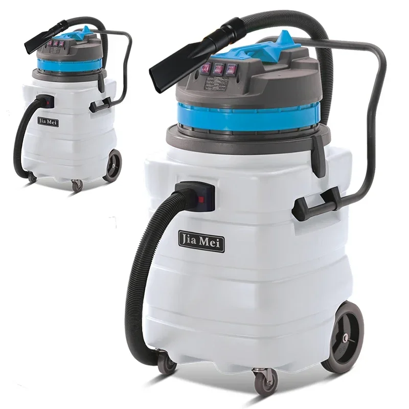 3000W 90L High Quality Handle Heavy Duty Wet and Dry Commercial Vacuum Canister Industrial Vacuum Cleaner auto vacuum cleaner