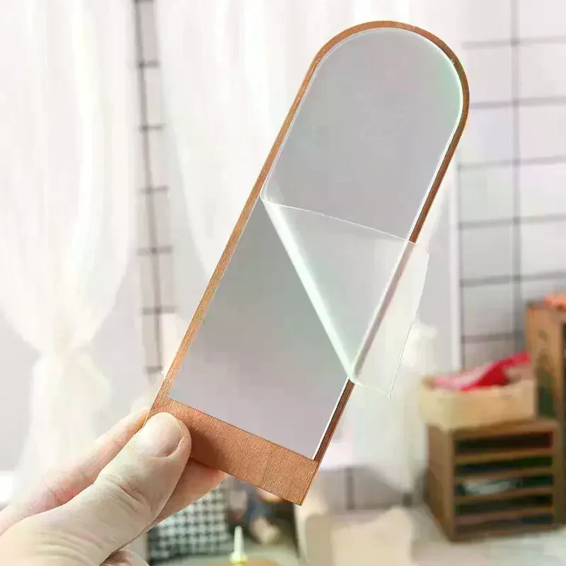 1/12 casa delle bambole in legno specchio a figura intera modello mobili per casa delle bambole ornamento casa delle bambole accessori per decorazioni micro scena