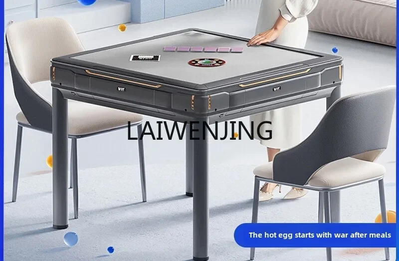 

HLZ automatic poker machine dining table dual-purpose shuffling machine egg poker table