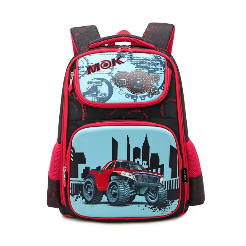 

MOK New High Quality Lightweight Primary Students Backpack Anime Cartoon Bag Schoolbag Girls School Backpack For Kids Mochilas