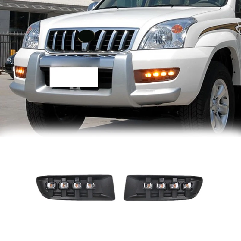 

Gobison Factory Price Daytime Running Light Led Front Fog Lamp For Toyota Prado 2003 - 2009 Fog Light