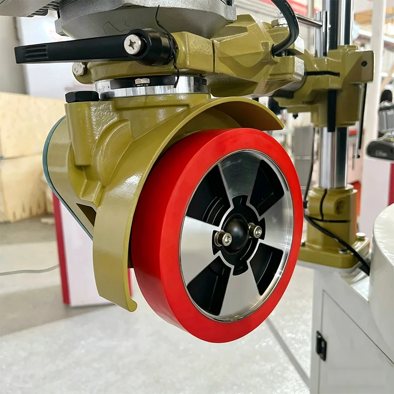 V180 Single-Wheel Feeder Single-Axis Vertical Milling Profile Curve Press-Feed Conveyor for Handrail/Panel Processin(Customized)