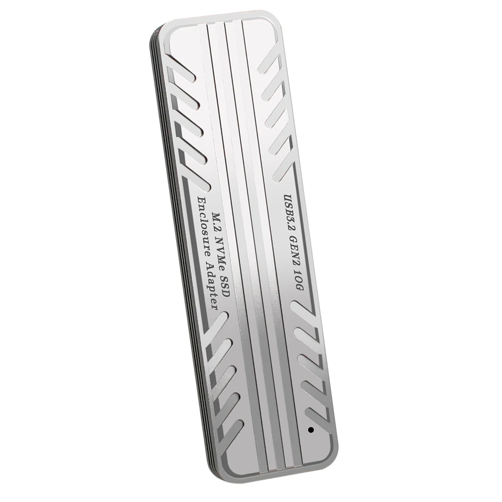 Boîtier externe pour disque SSD M.2 NVMe, USB 3.2 Gen2, adaptateur de boîtier pour disque dur externe pour SSD 2230/2242/2260/2280