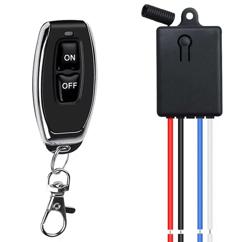 

FFYY-DC 5-60V 10A For Smart Home Automation 433Mhz RF Wireless Relay Switch Remote Control Transmitter Receiver