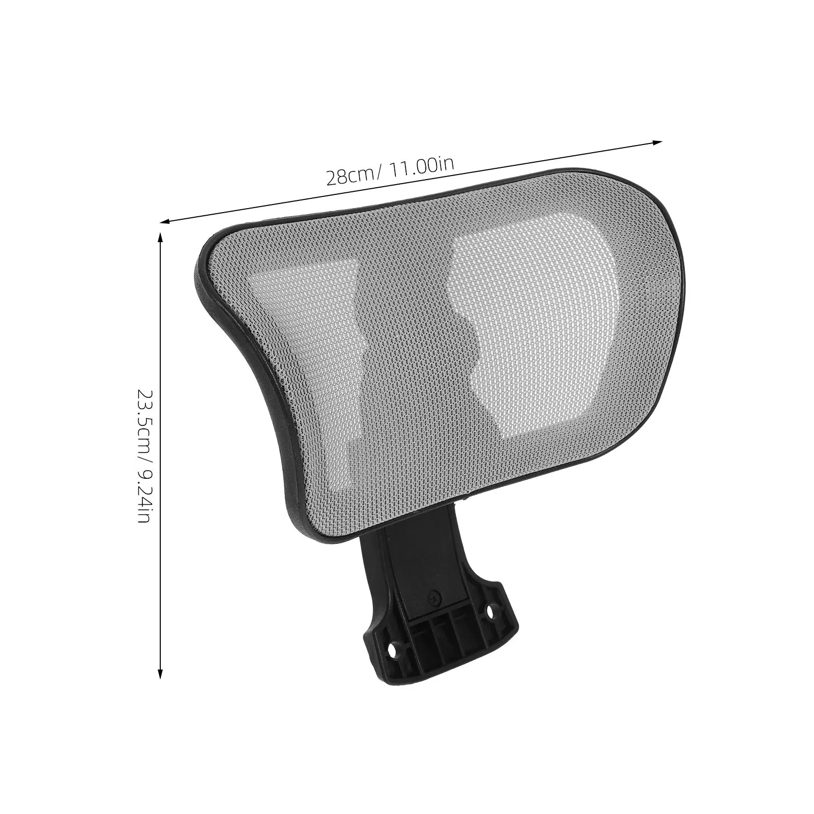 Computer Chair Headrest Ergonomic Attachment Neck Support Adjustable Height Plastic Simple Installation Office Furniture