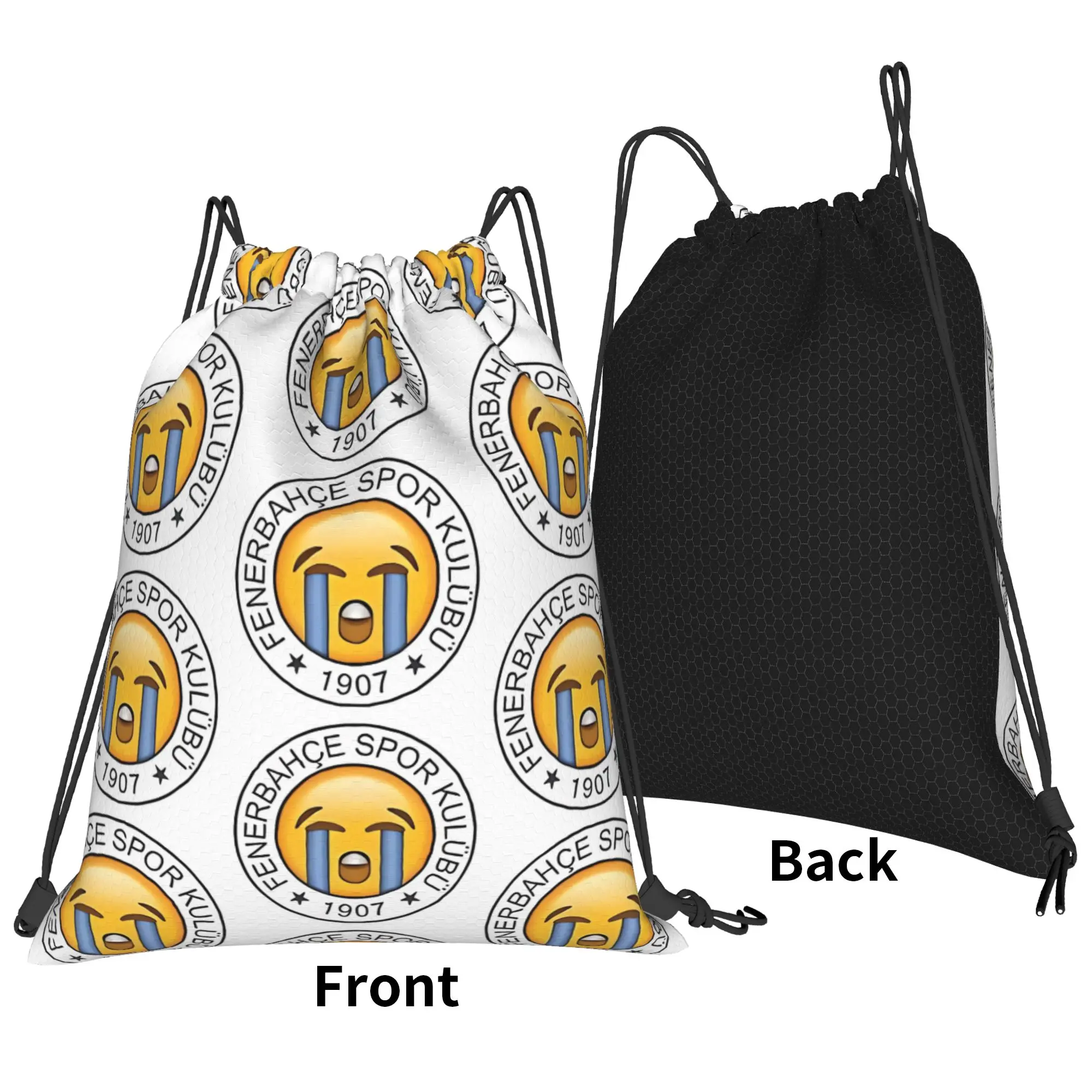 Fenerbahcee Fener Ağlama Fener Don't Cry Portable Sports Riding Gym Drawstring Storage Sporty Backpacks
