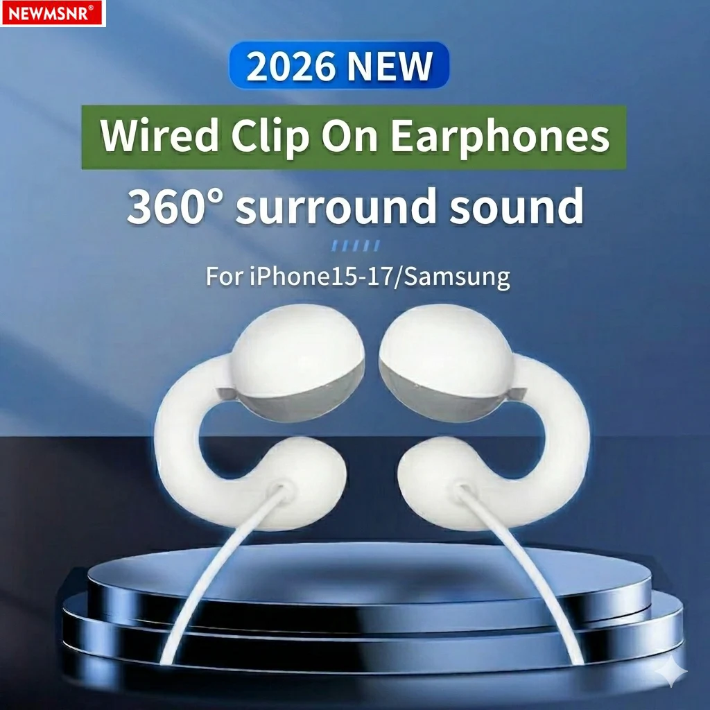 NOVOS Fones de Ouvido com Fio Tipo C e 3.5mm, Som Surround, Fones de Ouvido Esportivos para Jogos com Microfone HD para Samsung