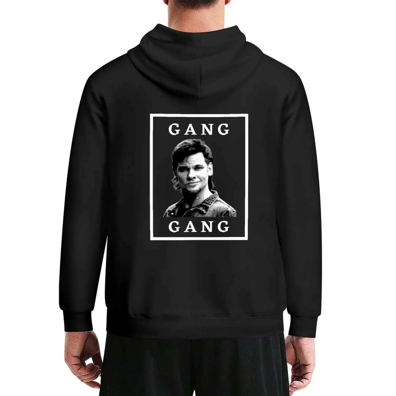 

Theo Von 'Gang Gang' Hoodie anime clothing men's clothes aesthetic clothing men wear tracksuit