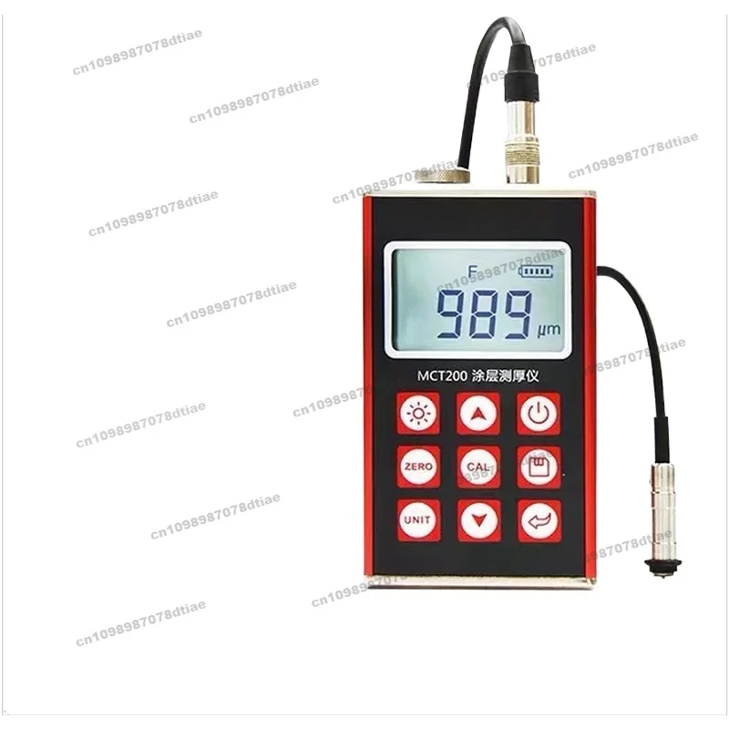 

TT260A Coating Thickness Gauge, Iron and Aluminum Dual-purpose Galvanized Coating Anti-corrosion Paint Surface Thickness Gauge