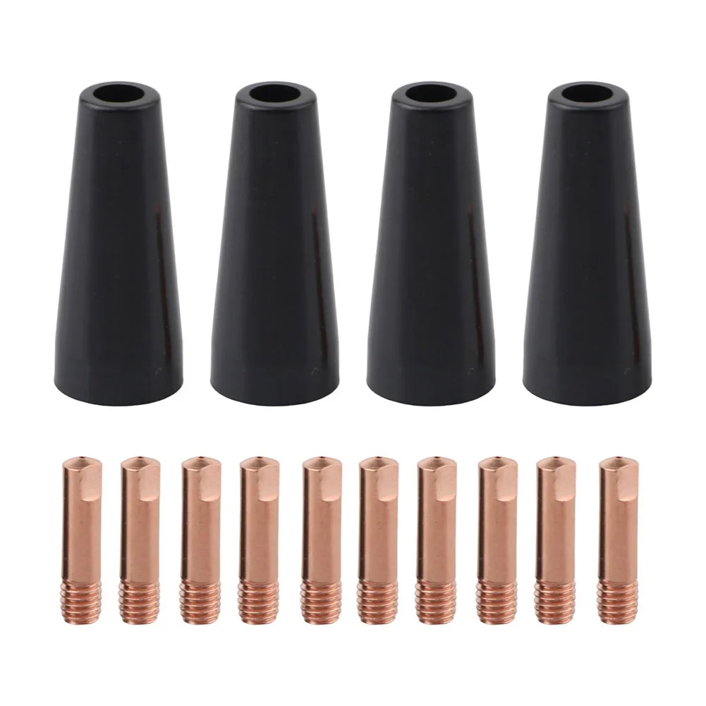 For 14AK Torch Copper Conductive Tips Flux Core Kit 0.035 0.9mm Copper Conductive Tips Set Standardized Design