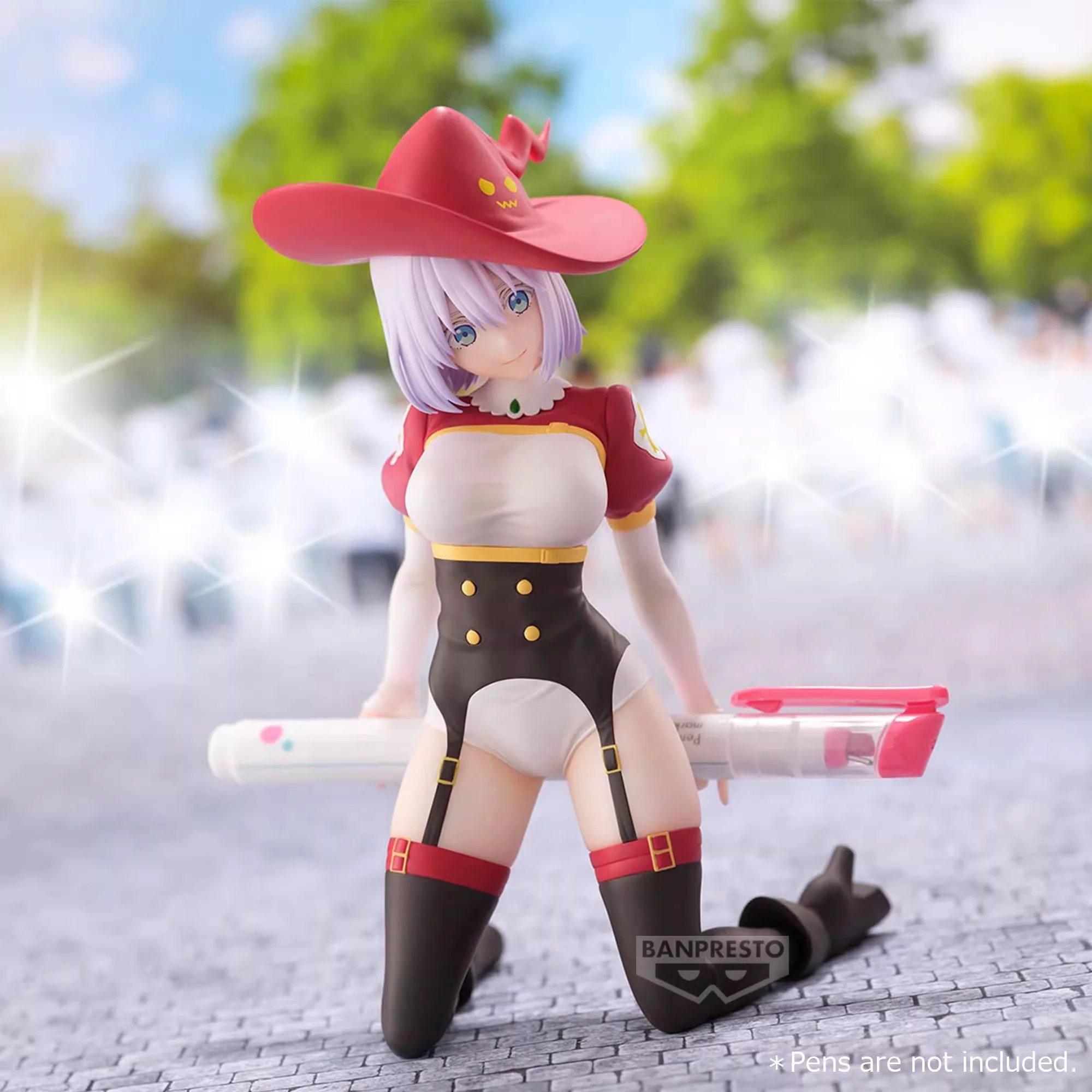 ฟิกเกอร์แบนได นามโกะ กลิตเตอร์แอนด์แกลมเมอร์ส ของสะสม โมเดลของขวัญ ที่ใส่ปากกาลายอนิเมะ โมเดลฟิกเกอร์อนิเมะ ของเล่นฟิกเกอร์แอคชั่น