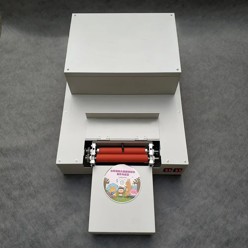 CD Coating Machine Popular Desktop UV Coater DVD Laminating Machine in Hot Sale