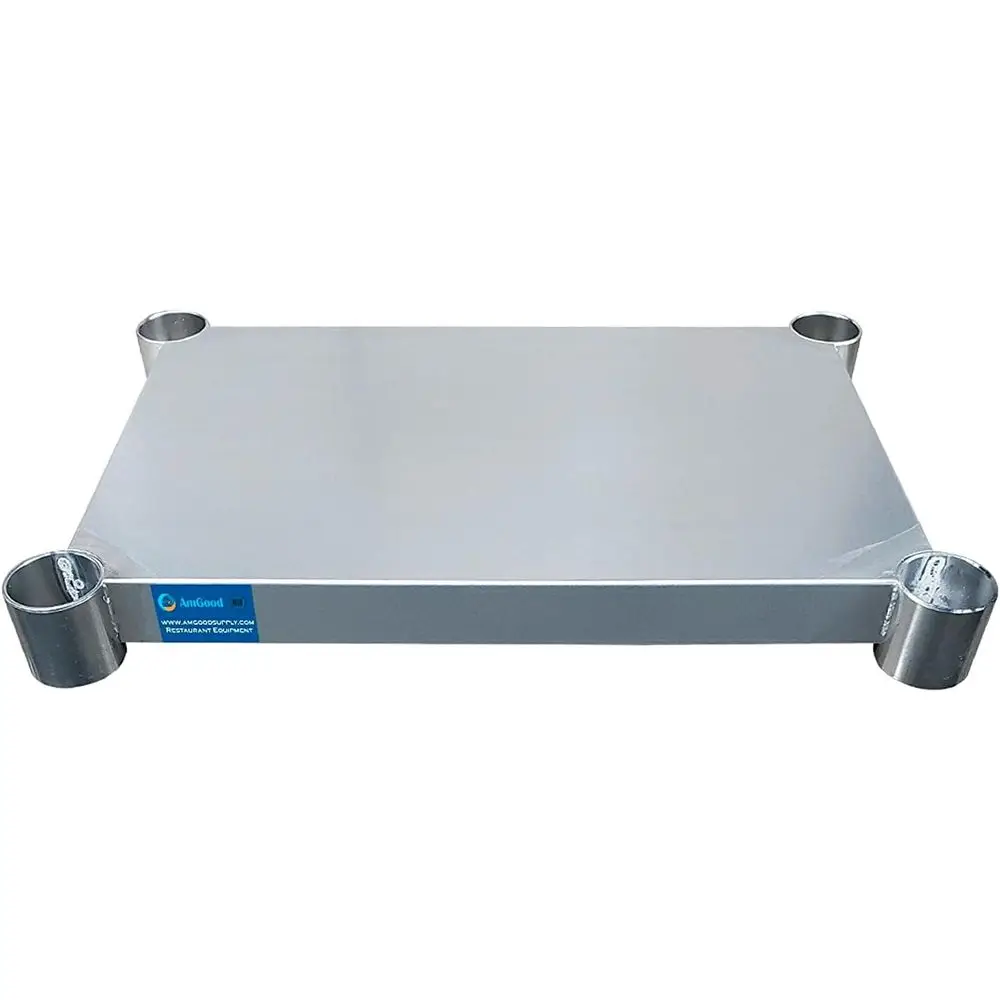 

Adjustable 30 x 24 Galvanized Steel Work Table with Undershelf