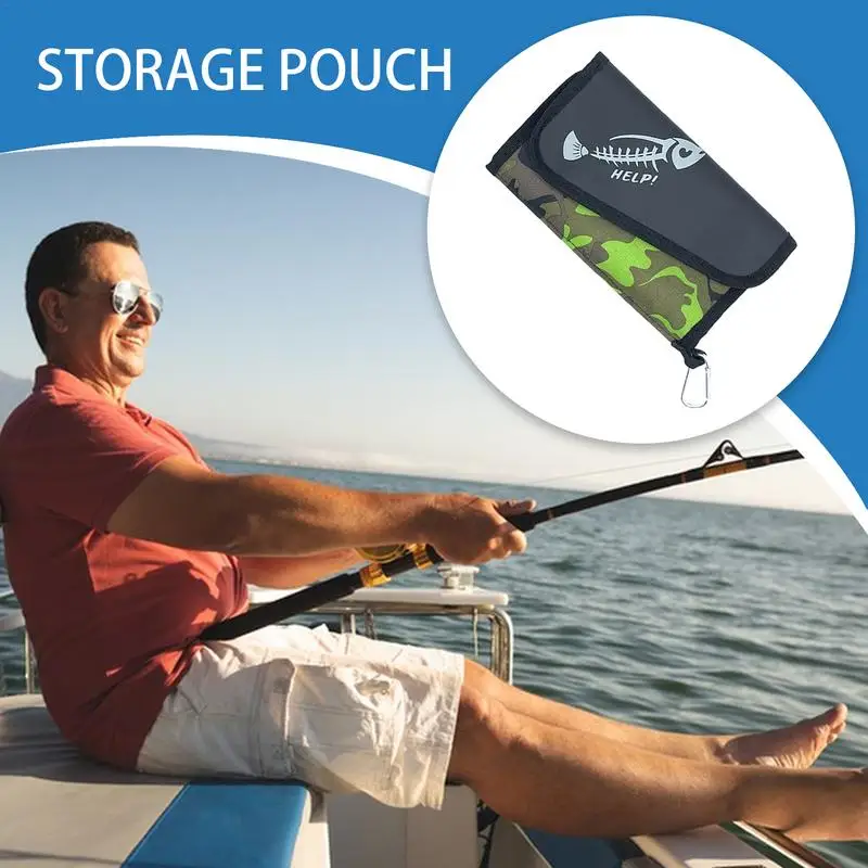 Küçük Mücadele Çantası Açık Yem Tutucu Kılıfı Büyük Kapasiteli Balıkçılık Bel Çantası Tatlı Su Tuzlu Su Yem Yem Kancası Için İdeal