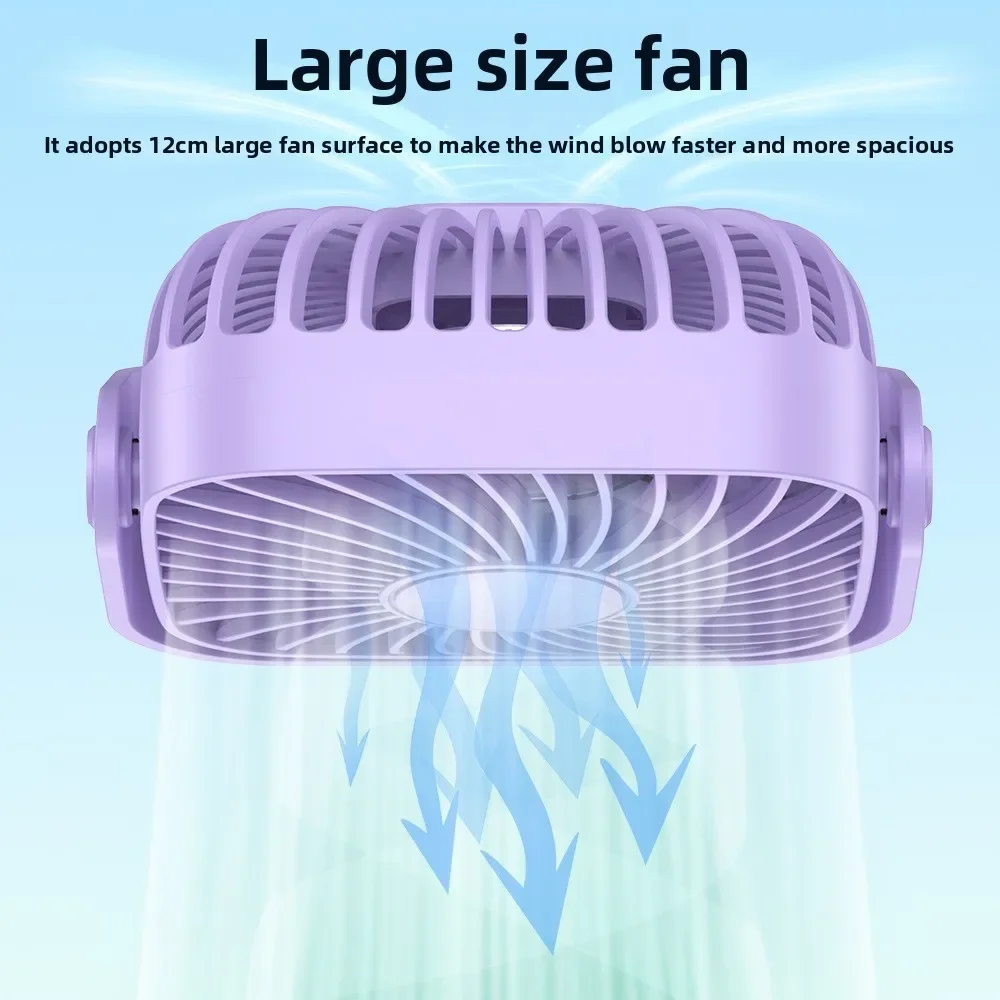 new USB Desktop Small Fan Multi-angle Adjustment Mini Office Dormitory Desktop Ultra-quiet 3-speed Wind