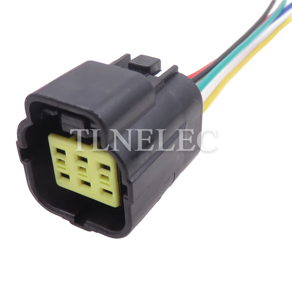 6 Pin Way Automobile Wire Cable Socket with Wires Car Accelerator Pedal Sensor Sealed Connectors 174262-2 174264-2 174265-7