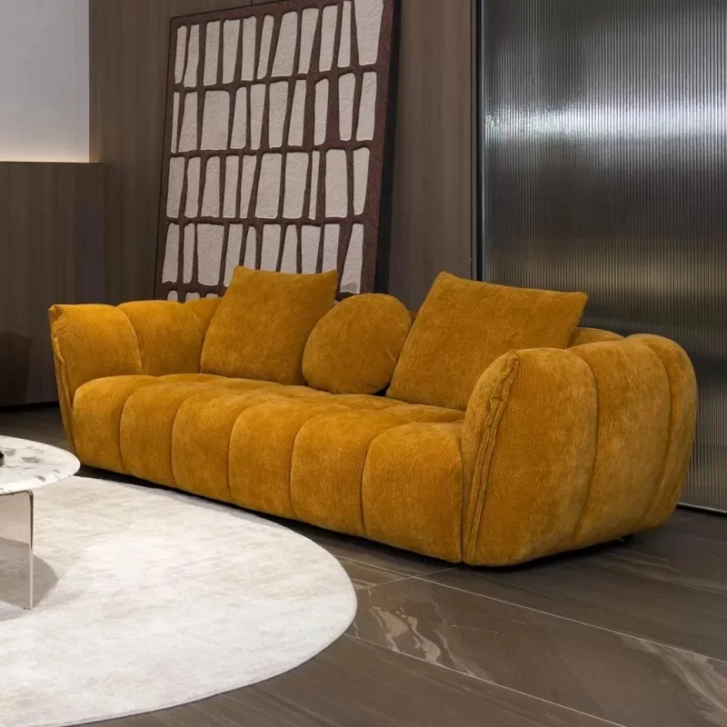 

Minimalist Yellow Living Room Sofas Designer Nordic Modern Living Room Sofas Lounge L Shaped Couch Wohnzimmer Furniture For Home