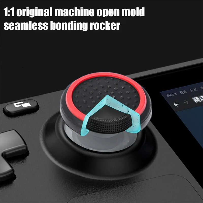 1-8pcs Silicone Thumb Caps Non-Slip Joystick Thumb Stick Grip Covers for ASUS ROG Ally Handheld Game Joysticks Protector Sleeve