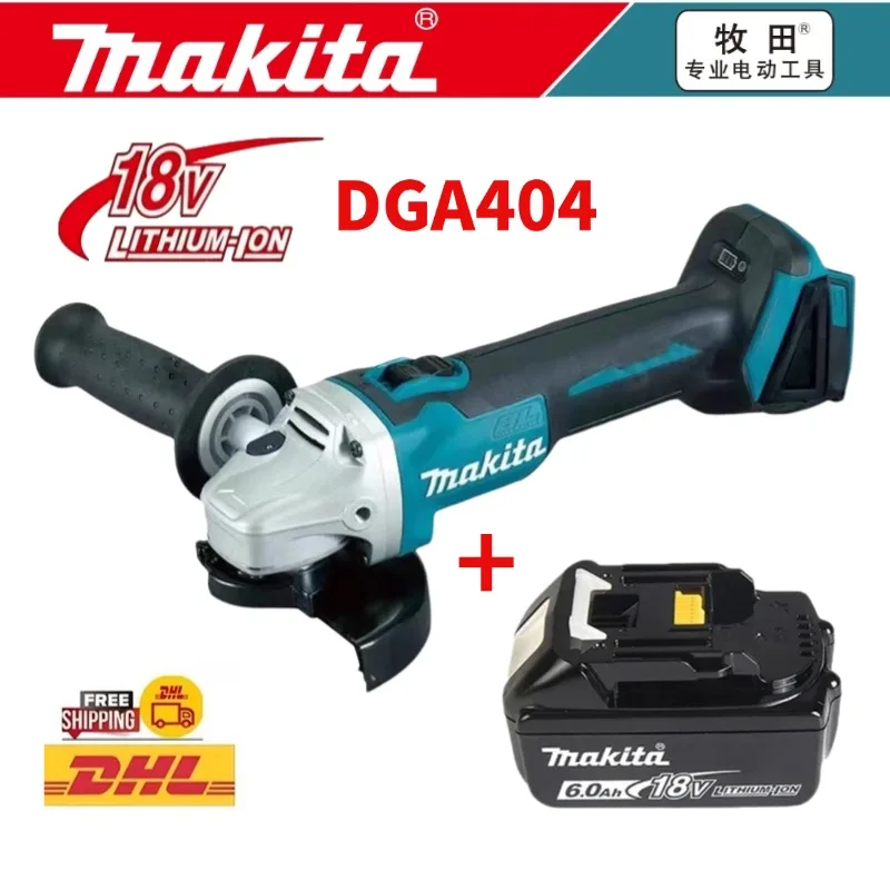 

New Makita DGA404 18vMakita power tools Grinder Tool Wireless Power Tools Electric Grinder Angle Grinder Brushless Sander Angle