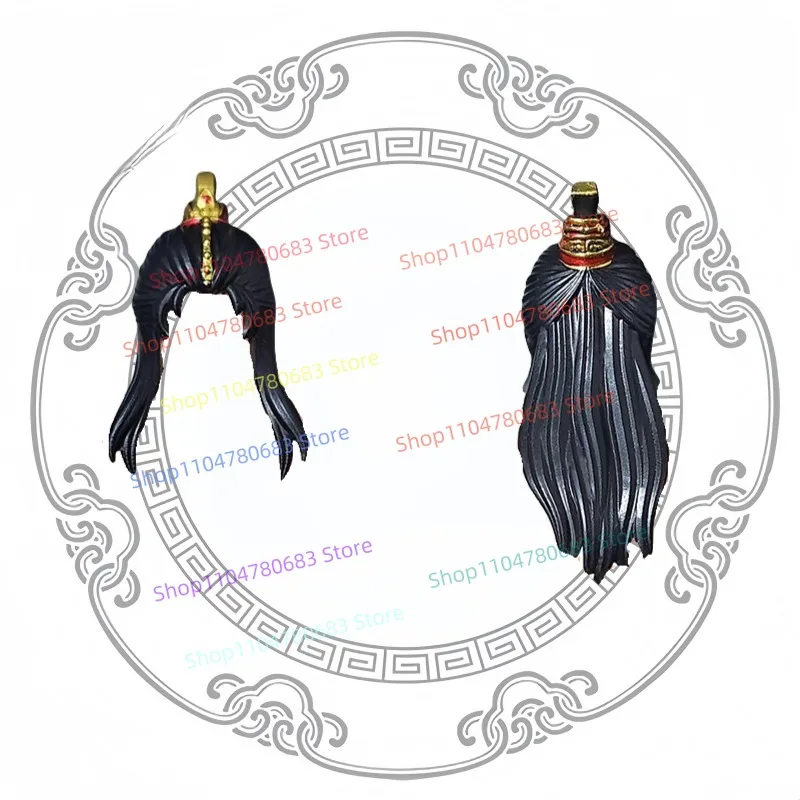 Klocki MOC Chińska Mitologia Miniaturowe Figurki Cesarz Yan i Cesarz Huang Akcesoria do Zbroi Modna Zabawka Figurka Prezent