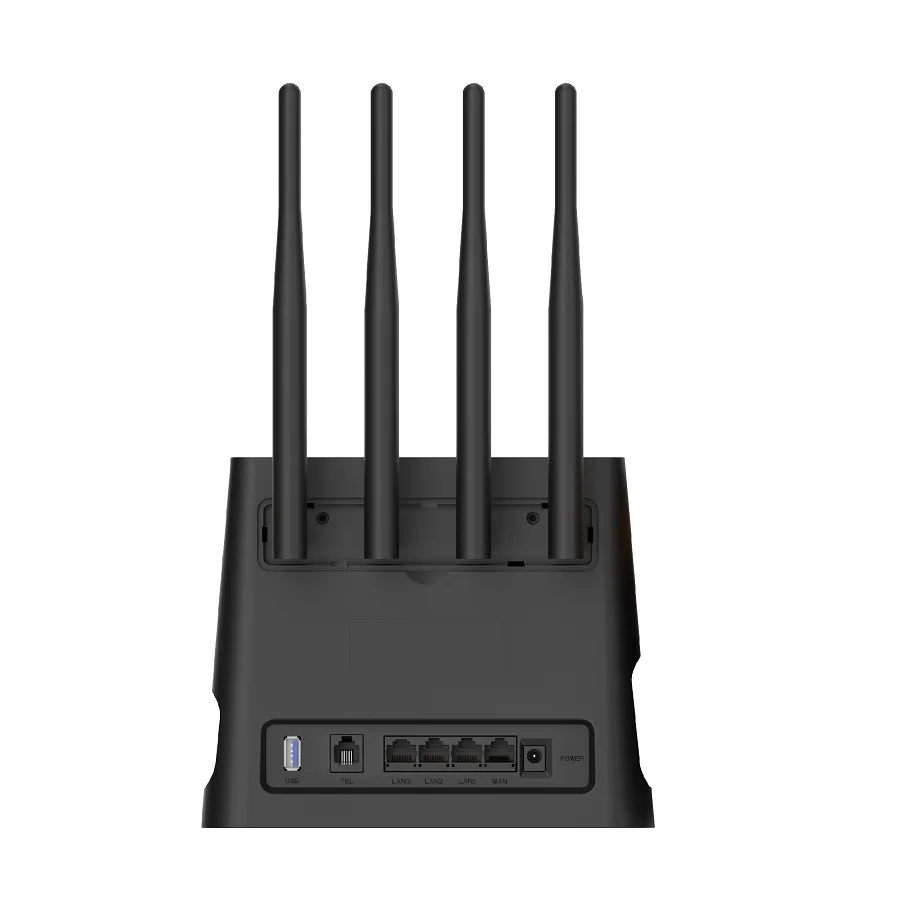 CAT12 Indoor 4G CPE Wireless Router SIM Card 2.4G&5.0G WiFi LTE Router VOLTE RJ45 WAN LAN Modem Support 64 WiFi Devices