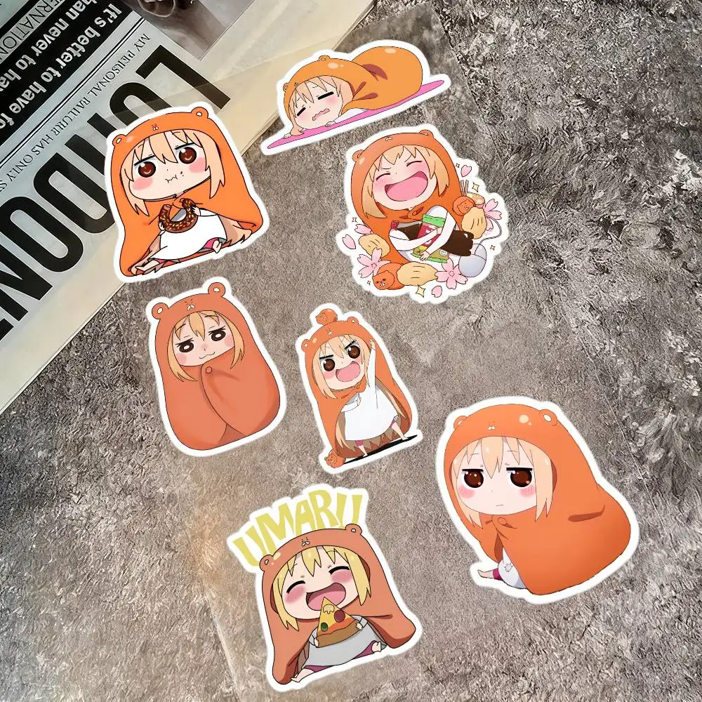 Himouto! Umaru-chan Stickers Auto Body Bumper Windows Motorcycle Laptop Walls Vinyl Decal Car Tuning Accessories
