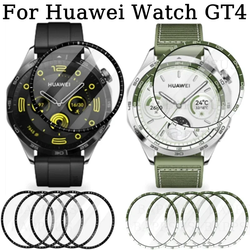 3D Curved Film for Huawei Watch GT4 46MM Screen Protector Anti-scratch Protective Cover Film for Huawei Watch GT 4 Not Glass